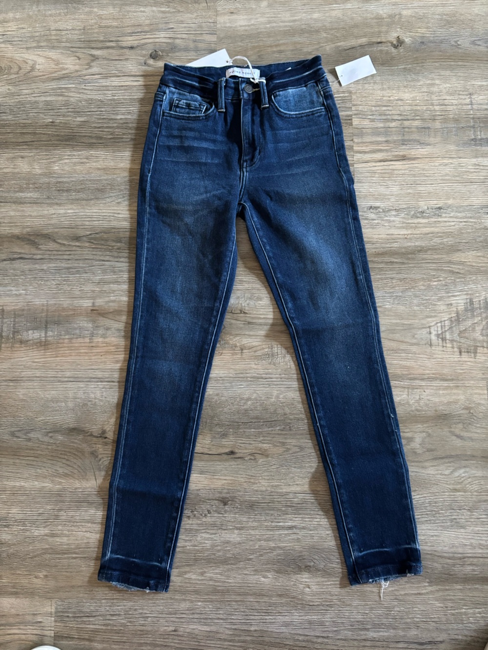 Flying Monkey Dark Indigo High-Rise Skinny Jeans